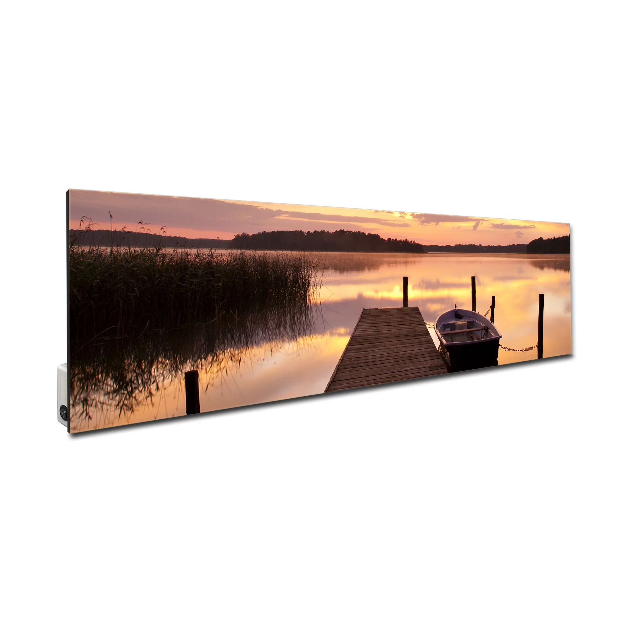 Radiant Glass Heater 16x48 - Zen Pontoon