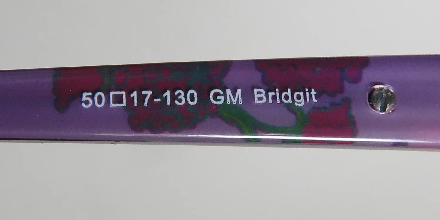 LILLY PULITZER Eyeglasses BRIDGIT Gunmetal 50MM