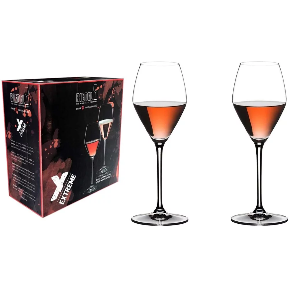 Riedel 4441/55 Extreme Rose/Champagne Wine Glass Set of 8