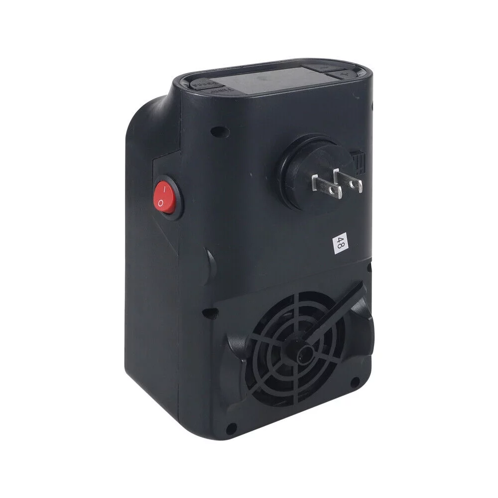 JLLOM Hot Wall Outlet Heater - Compact and Convenient Plug-in Design with Timer and Remote Control for Complete Comfort and Convenience