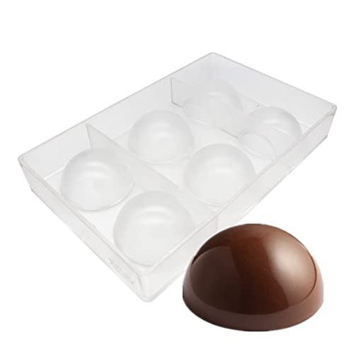 Goldbaking Ball Chocolate Mold Ball Polycarbonate Mould Chocolate Mold Hot Chocolate Bomb (Middle 2inch)