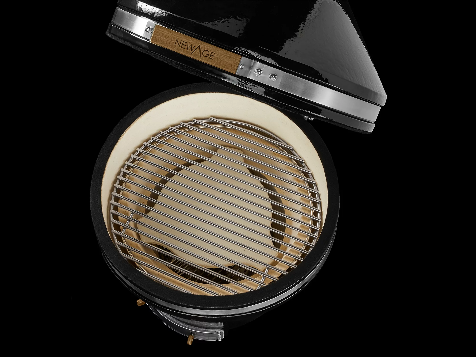 NewAge Products 22 in. Black Kamado Pro Grill