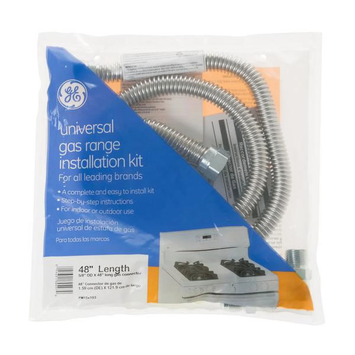 GE APPLIANCE PM15X103 48 INCH UNIVERSAL GAS RANGE INSTALL KIT - OEM PART