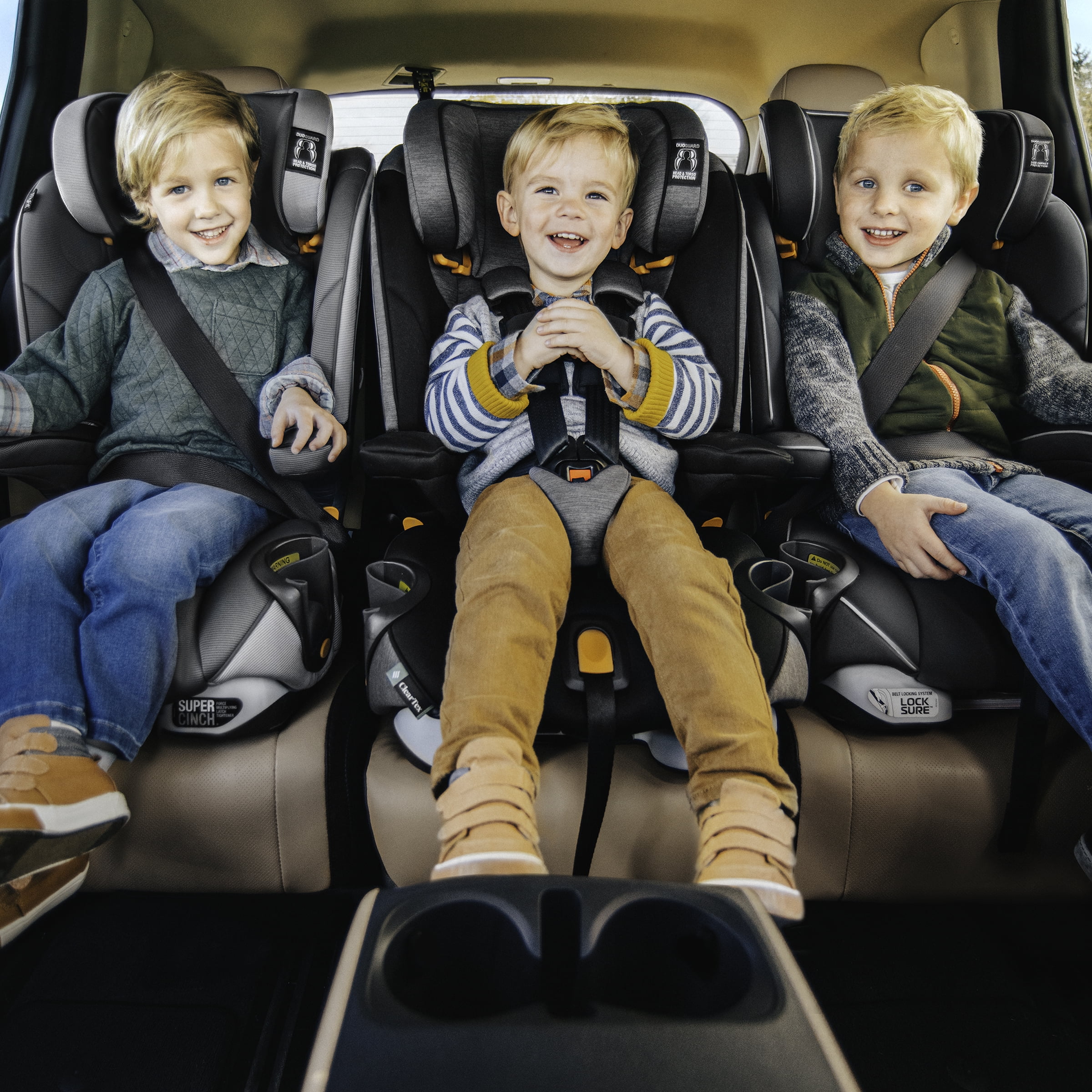 Chicco MyFit ClearTex Harness + Booster Car Seat - Shadow (Black)