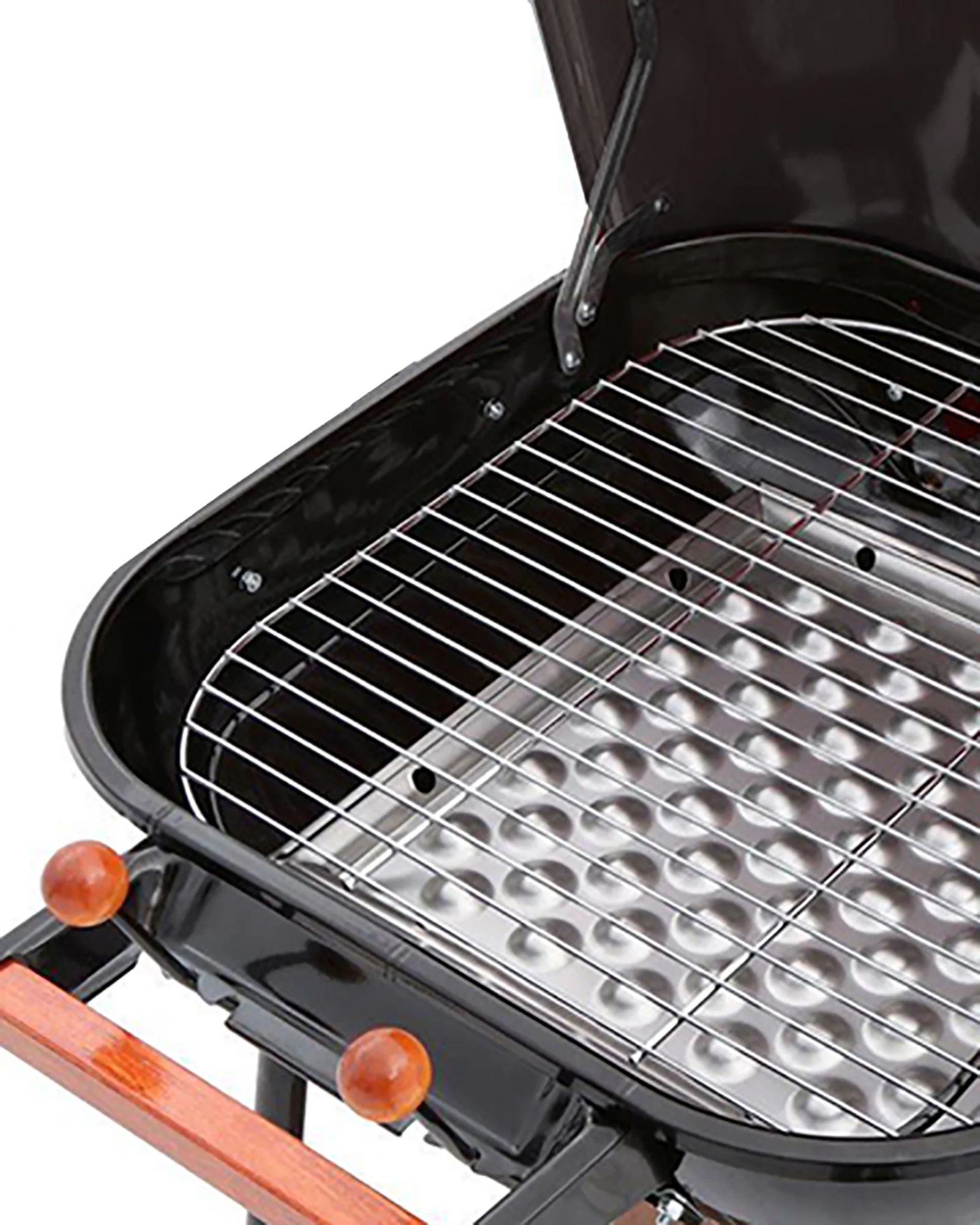 Americana Swinger 332 sq. Inch Charcoal Grill - Black