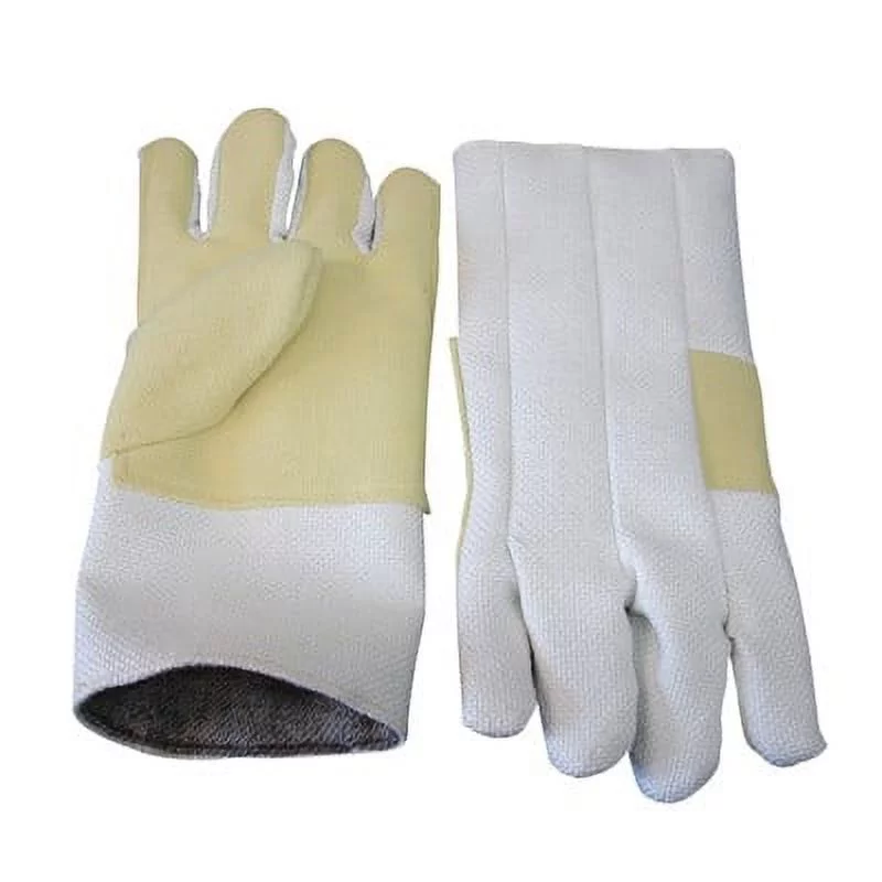Zetex Kevlar Double Palm 1100°F High Temperature Heat Resistant Gloves (1 Pair)
