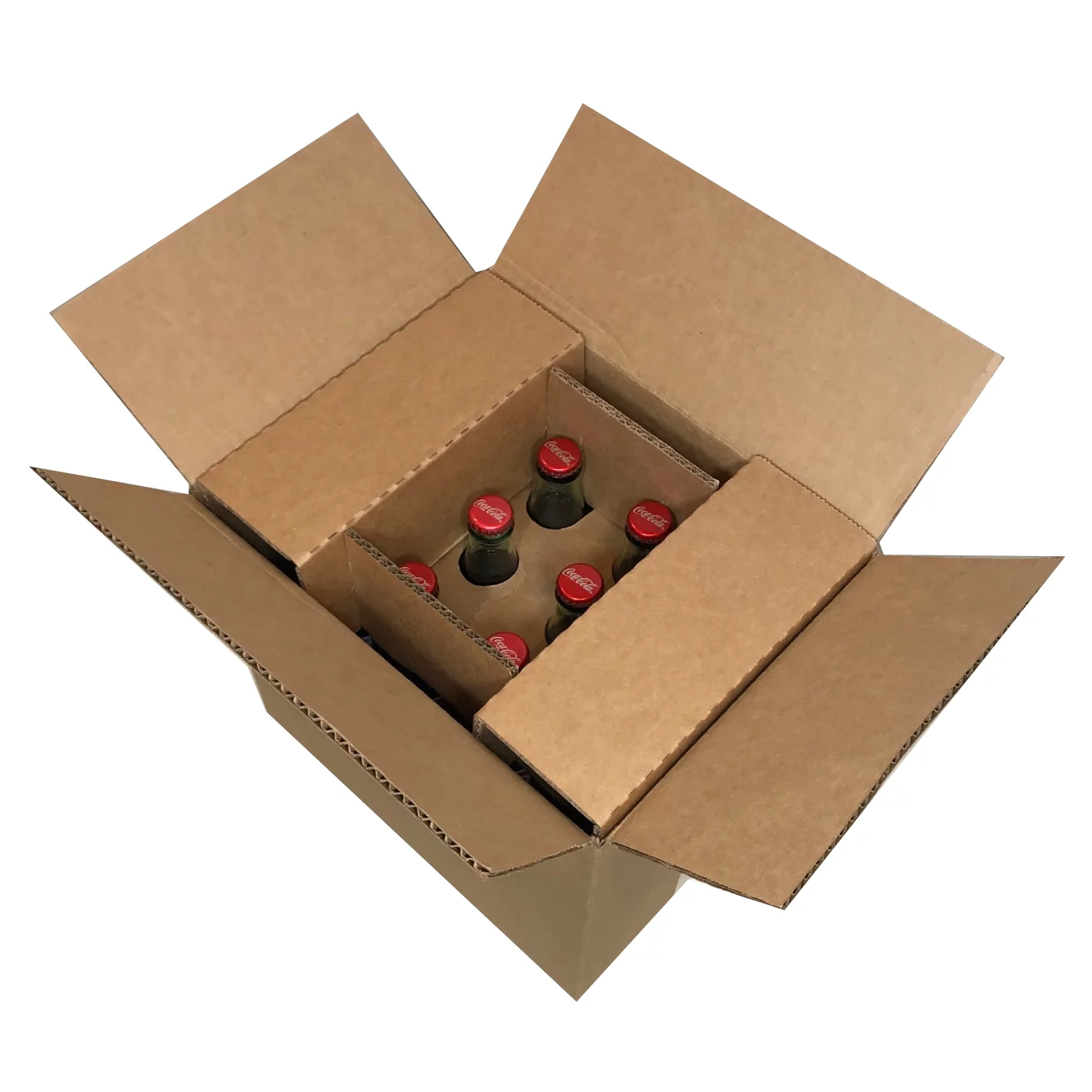 Mexican Real Sugar Sweetened Coke (12) 12 fl. oz. (355ml) Glass Bottle Case (12-Pack)