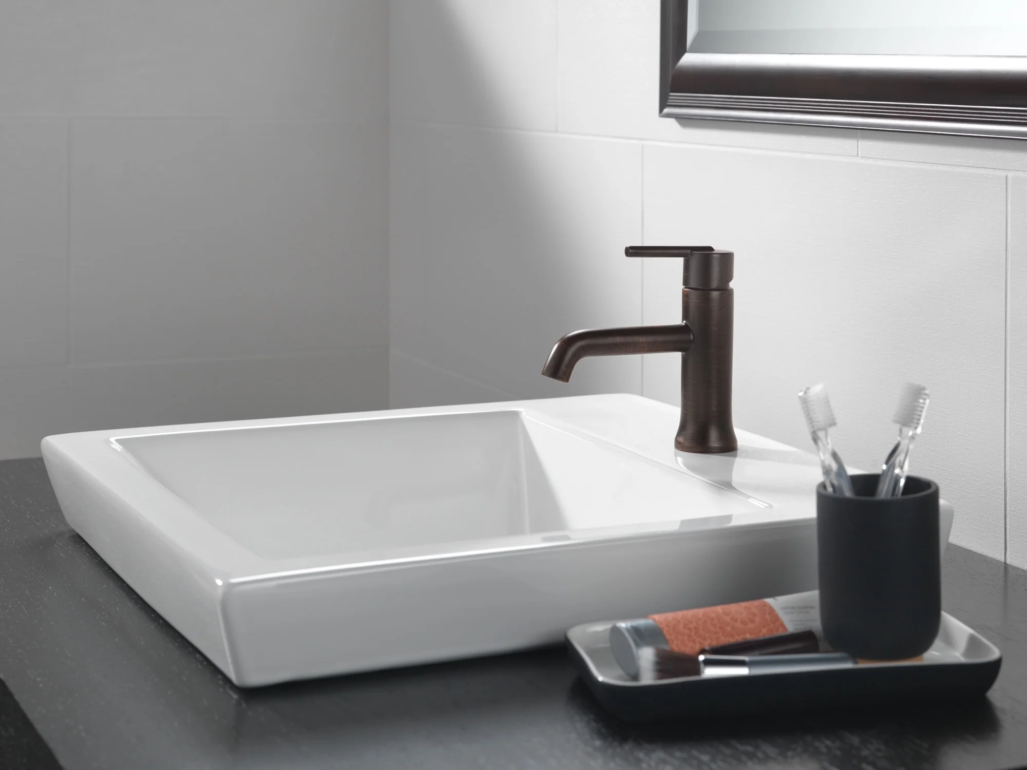 Delta Trinsic® Single Handle Bathroom Faucet