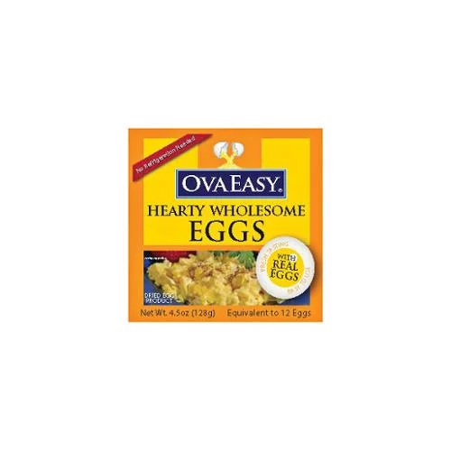 OvaEasy Powdered Whole Eggs - Case (12 x 4.5 oz Bags)