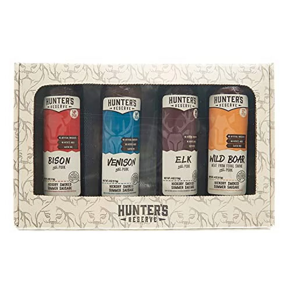 Hunters Open Gift Box - Summer Sausage