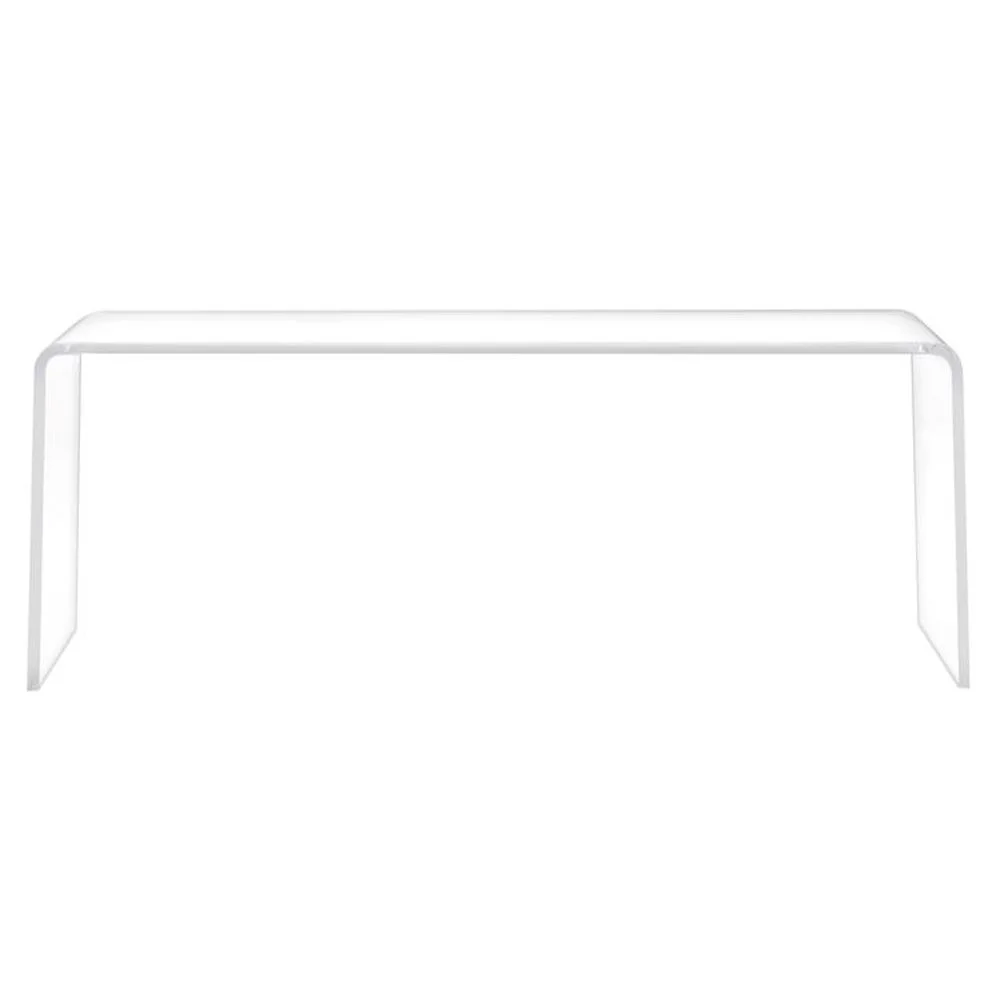 Progressive Furniture A La Carte Acrylic Cocktail Table Small in Clear