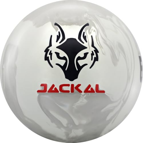 MOTIV Jackal EXJ Bowling Ball | Limited Edition | Solid White with Silver Pearl Hybrid | Available in 12-16 pounds
