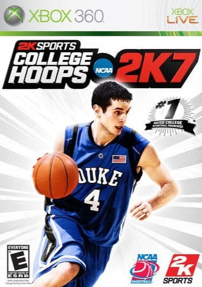 NCAA College Hoops 2K7 Microsoft Xbox 360 Complete