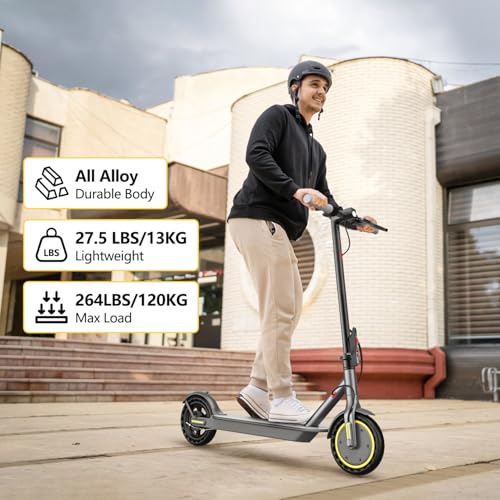 Electric Scooter Adults, Max 16Mph & 10-15 Miles Range E-Scooter, Commuting Sport Scooter with APP Control, Powerful 350W 8.5