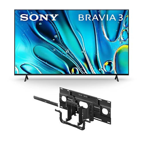 Sony 65-Inch Class 4K Ultra HD BRAVIA 3 LED Smart TV with Google TV Dolby Vision HDR, PS5 Exclusive Features, K-65S30
