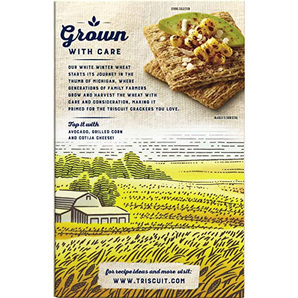 Triscuit Fire Roasted Tomato & Olive Oil Whole Grain Wheat Crackers, 6 - 8.5 Oz Boxes