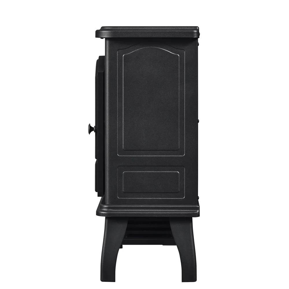 ChimneyFree Powerheat Infrared Quartz Electric Stove Heater, 1500W, Black