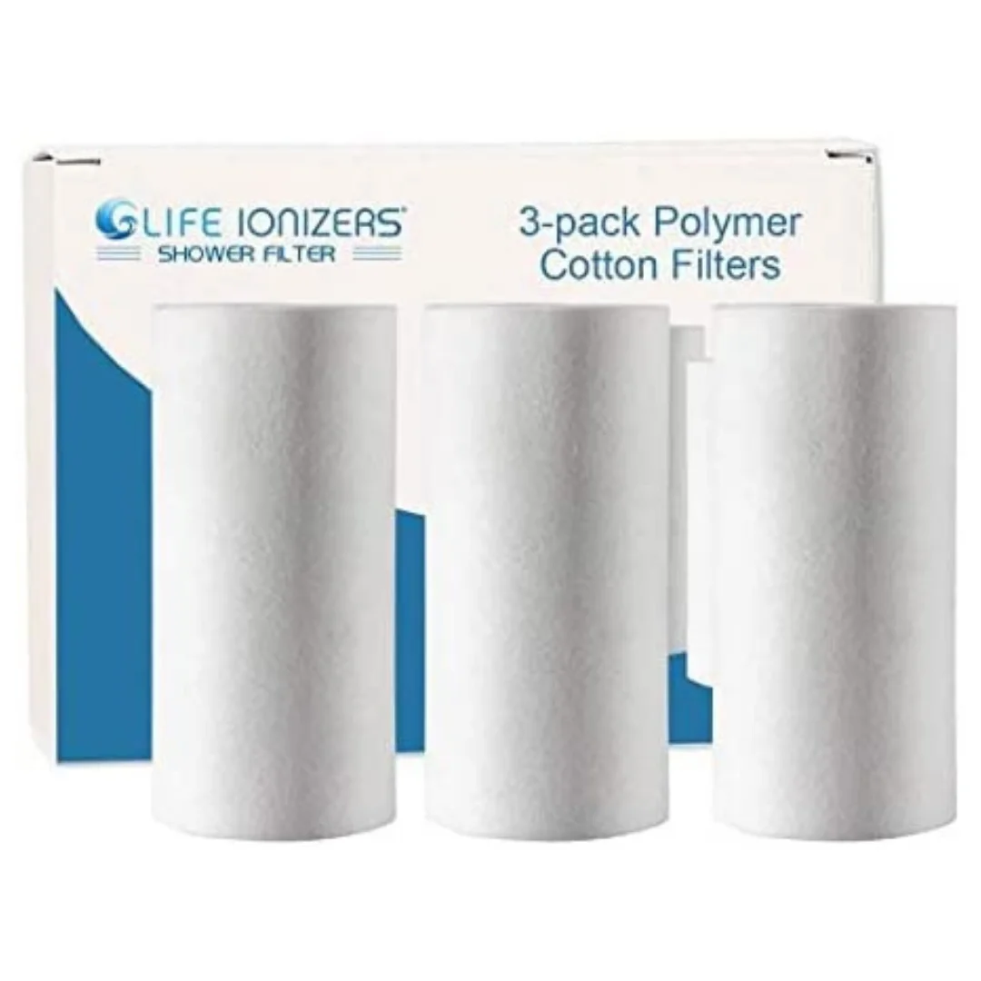 Shower Filter Replacement Composite Filter + 4 Polymer Cotton Filters