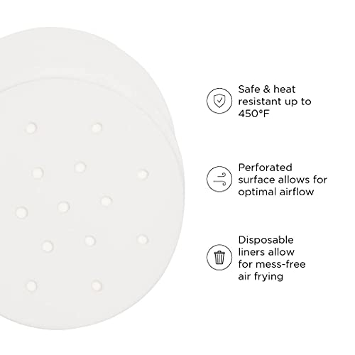 Chefman 6 Quart Dual Basket Air Fryer - Digital Touchscreen, Smart Sync Finish, Hi-Fry, Auto Shutoff, 2 Independent 3QT Nonstick Dishwasher-Safe Frying Baskets - Digital Double Air Fryer - Black