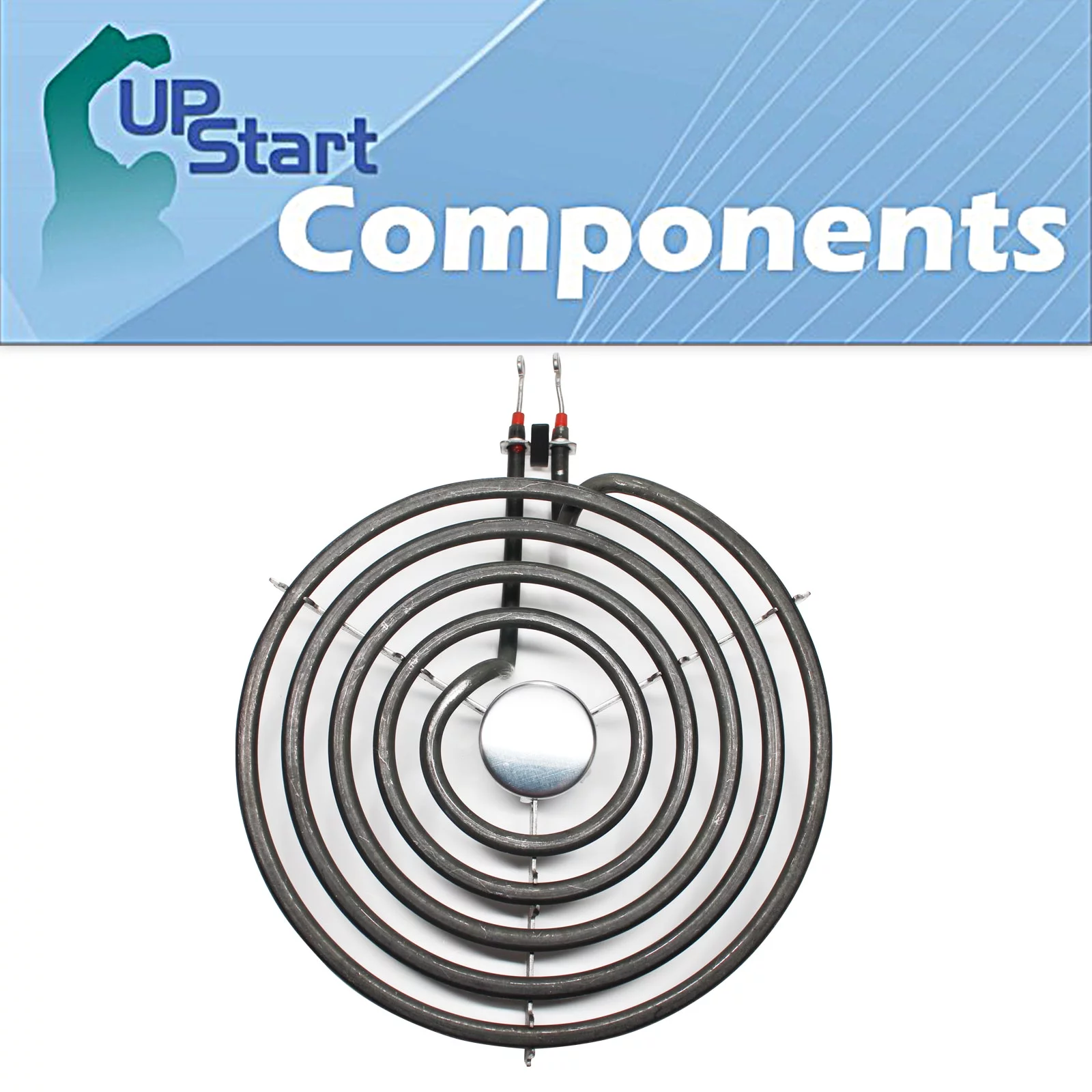 Replacement KitchenAid KERS507YAL1 8 inch 5 Turns Surface Burner Element - Compatible KitchenAid 9761345 Heating Element for Range, Stove & Cooktop