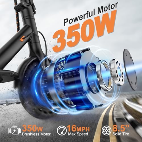 VOLPAM Electric Scooter, 350W/500W, 8.5