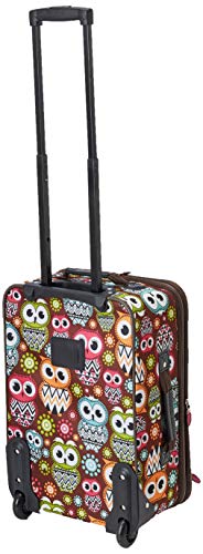 Rockland Fashion Expandable Softside Upright Luggage Set, Charcoal, 2-Piece (14/19)