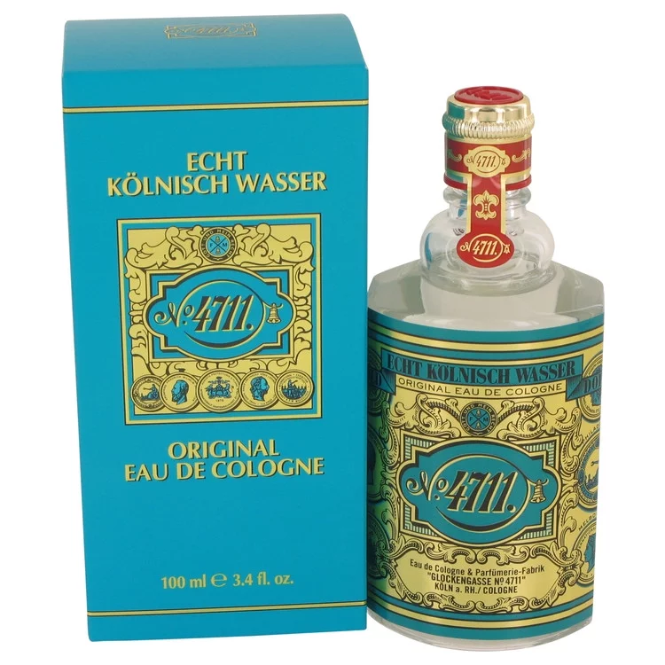 4711 by 4711 Eau De Cologne (Unisex) 3.3 oz for Men Pack of 3