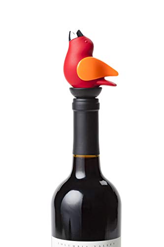 Wine Pourer - Brown and Copper