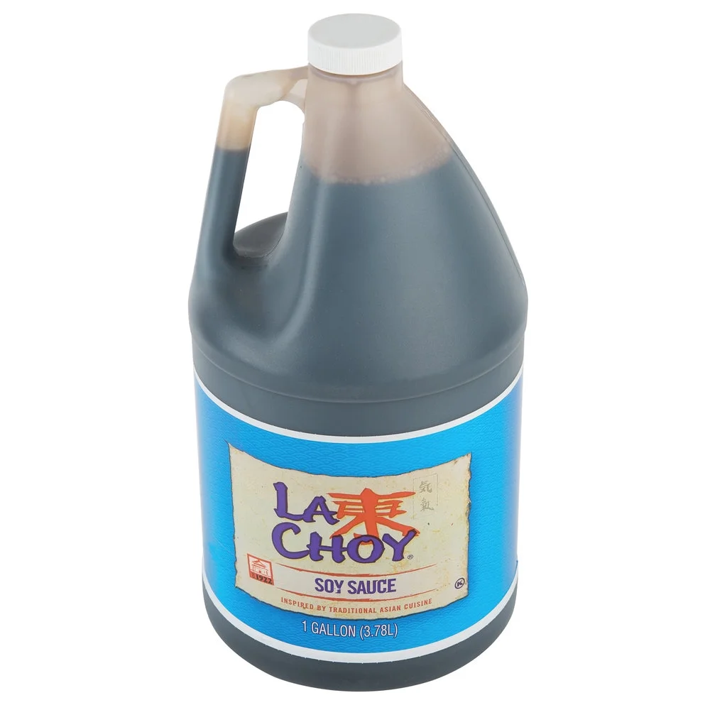 La Choy Soy Sauce 1 Gallon Bottle
