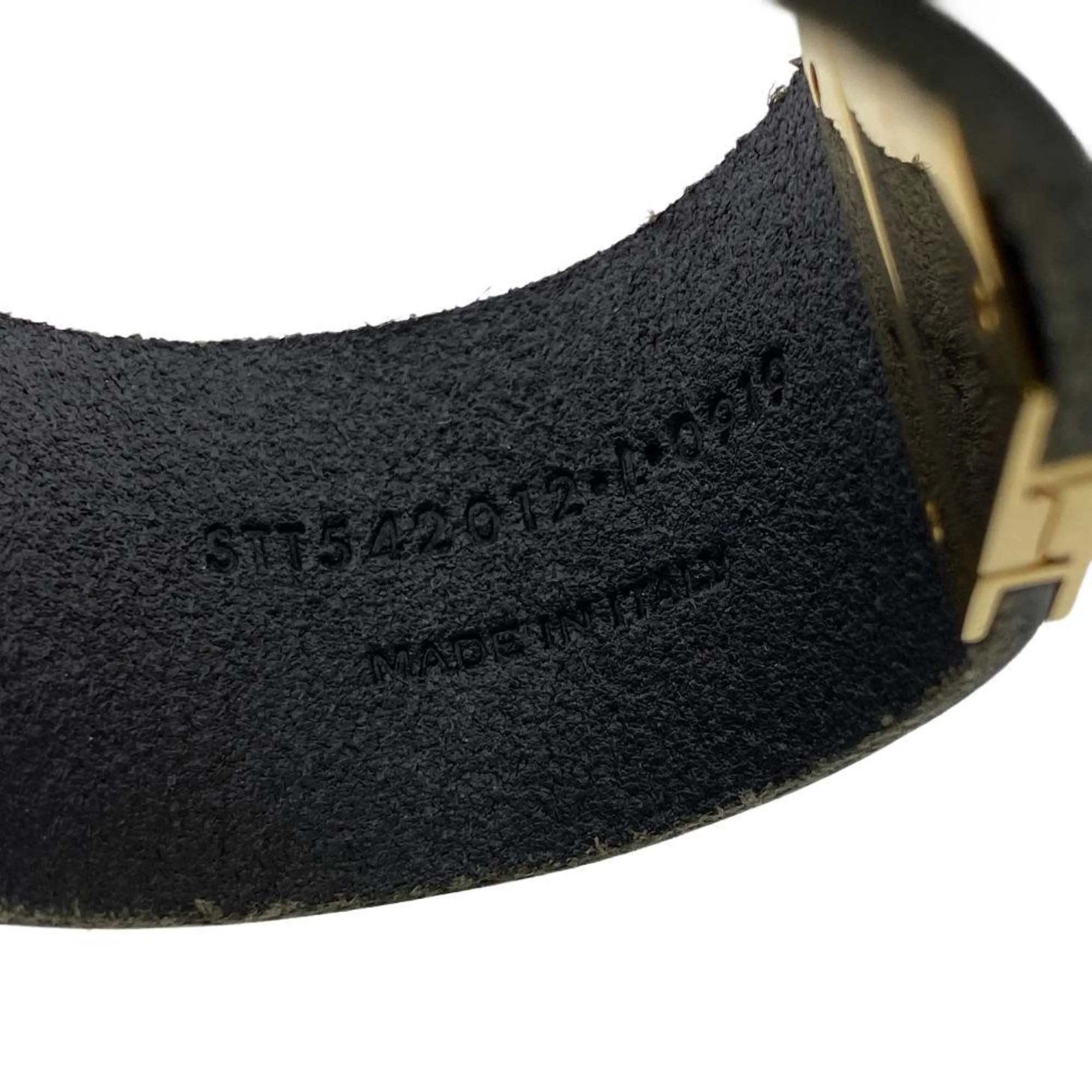Pre-Owned Yves Saint Laurent SAINT LAURENT PARIS Saint Laurent Paris bangle black ladies (Good)