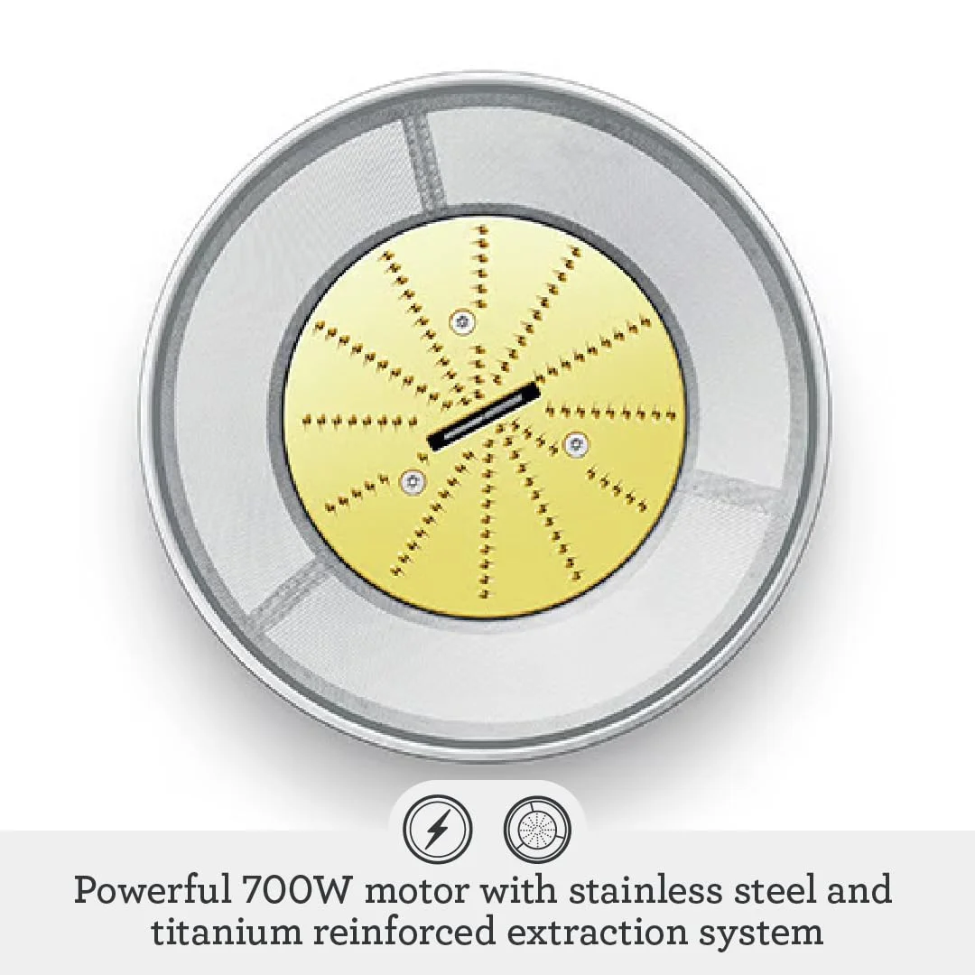 Breville Juice Fountain Compact BJE200XL, Silver