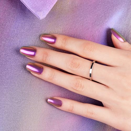 DANNI & TONI Semi Cured Gel Nail Strips Christmas Santa Claus Snowflakes Cat Eye Gel Nail Wraps 28 Stickers | Mistletoe Meow