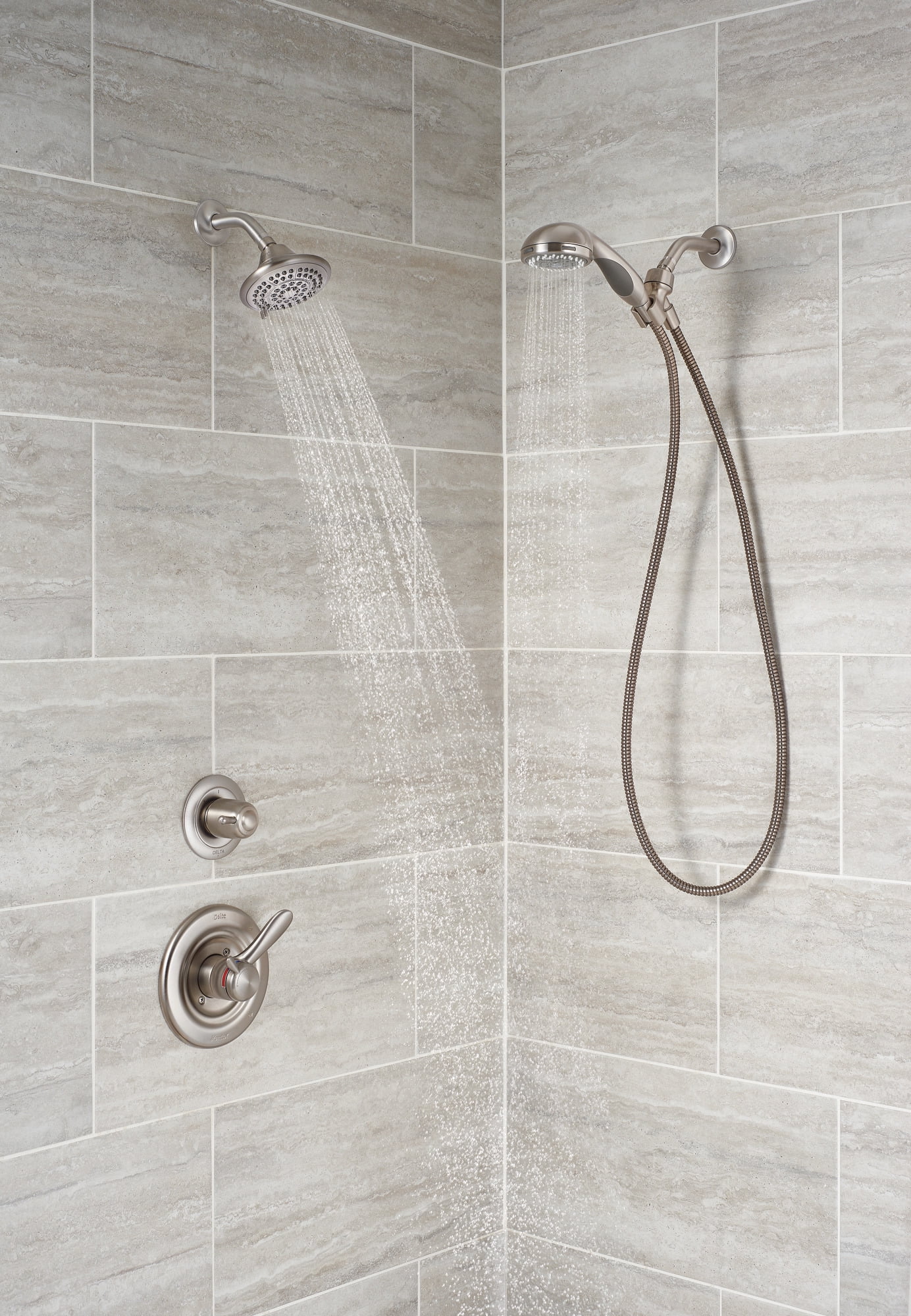 Delta Lahara 5-Spray Single Handle Shower Only Faucet in Stainless T17238-SS