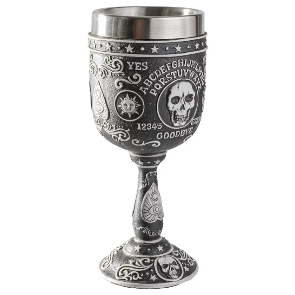 Ouija Spirit Board Goblet | Steel by Medieval Collectibles