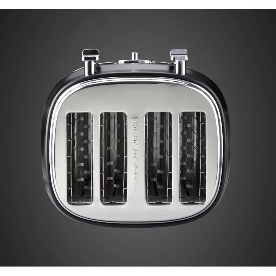 Westinghouse Retro 4 Slice Toaster, black
