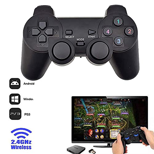 C-Zone 2.4GHz USB Twins Wireless game Controller Gamepad Joystick With WIN98/2000/X/2003VISTA/WIN7 SYSTEM TV Box