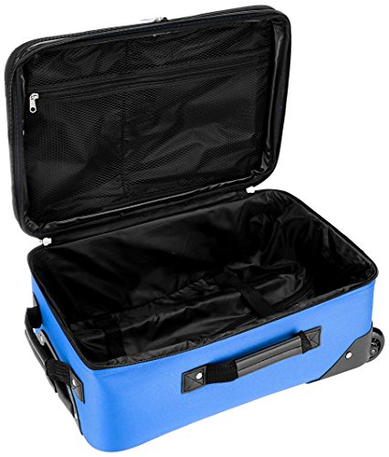 Rockland Fashion Expandable Softside Upright Luggage Set, Charcoal, 2-Piece (14/19)