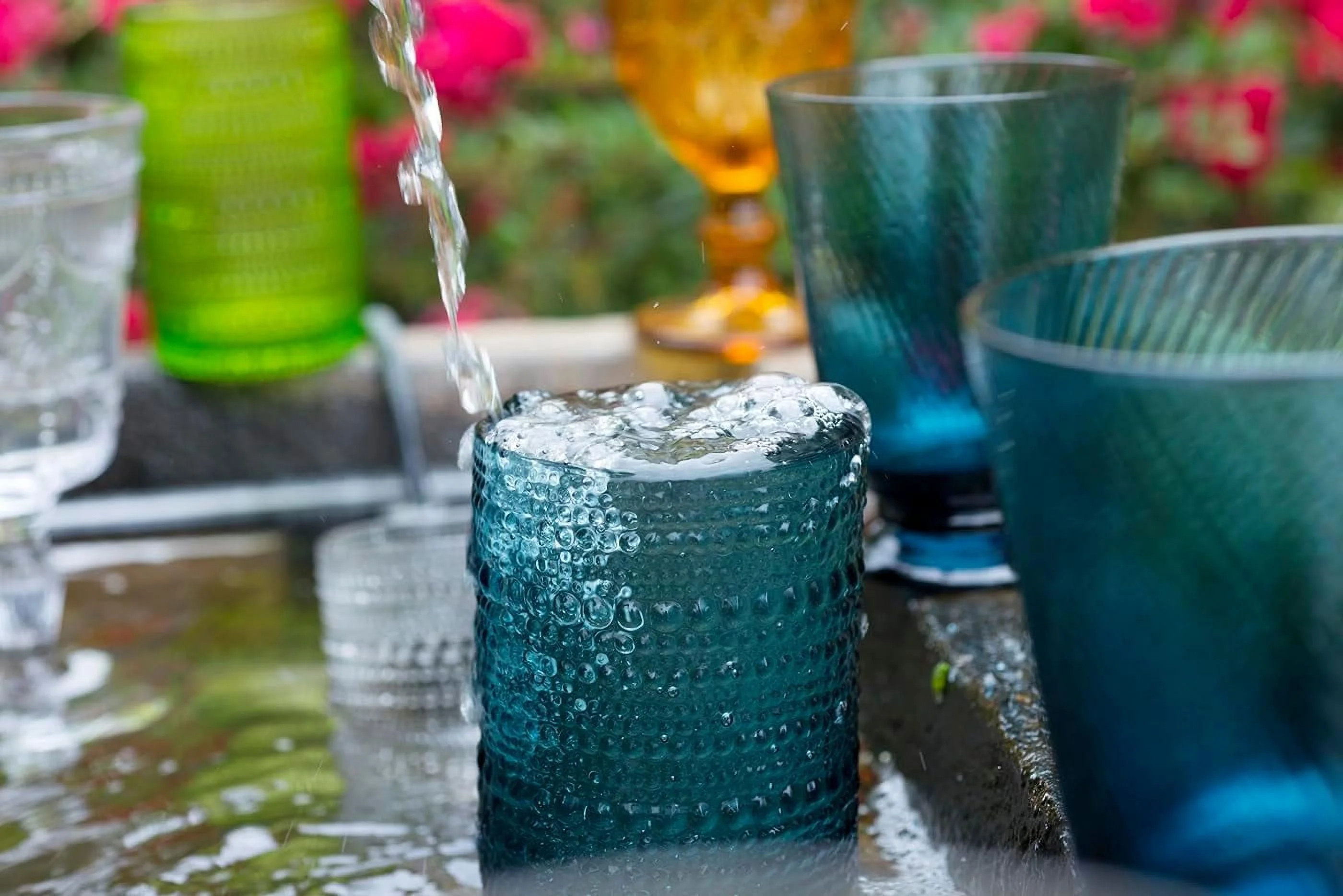 Jupiter Iced Beverage Glass, 13 Ounce, Set Of 6, Clear