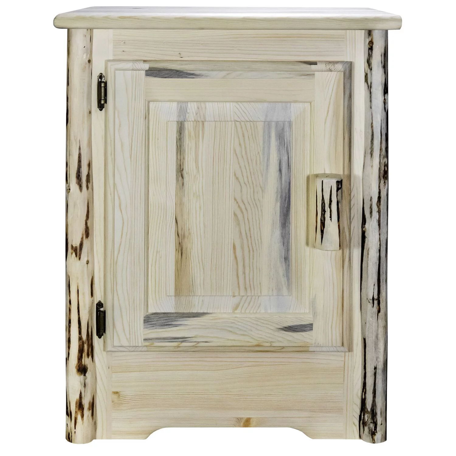 Montana Woodworks Transitional Solid Wood Accent Cabinet in Natural