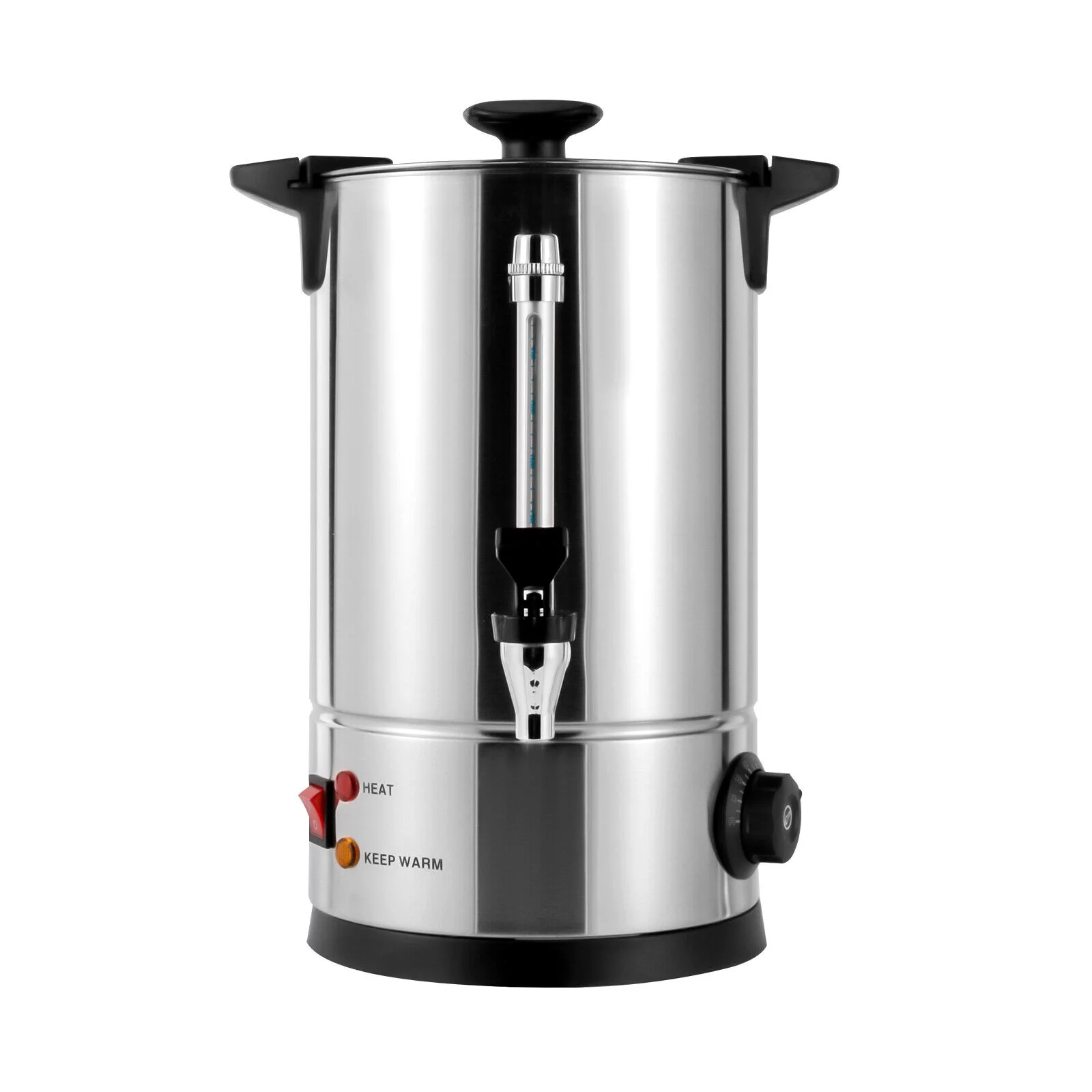 8L/2.11gal Catering Kitchen Hot Water Boiler Tea Coffee Urn 1000W(Stainless Steel )
