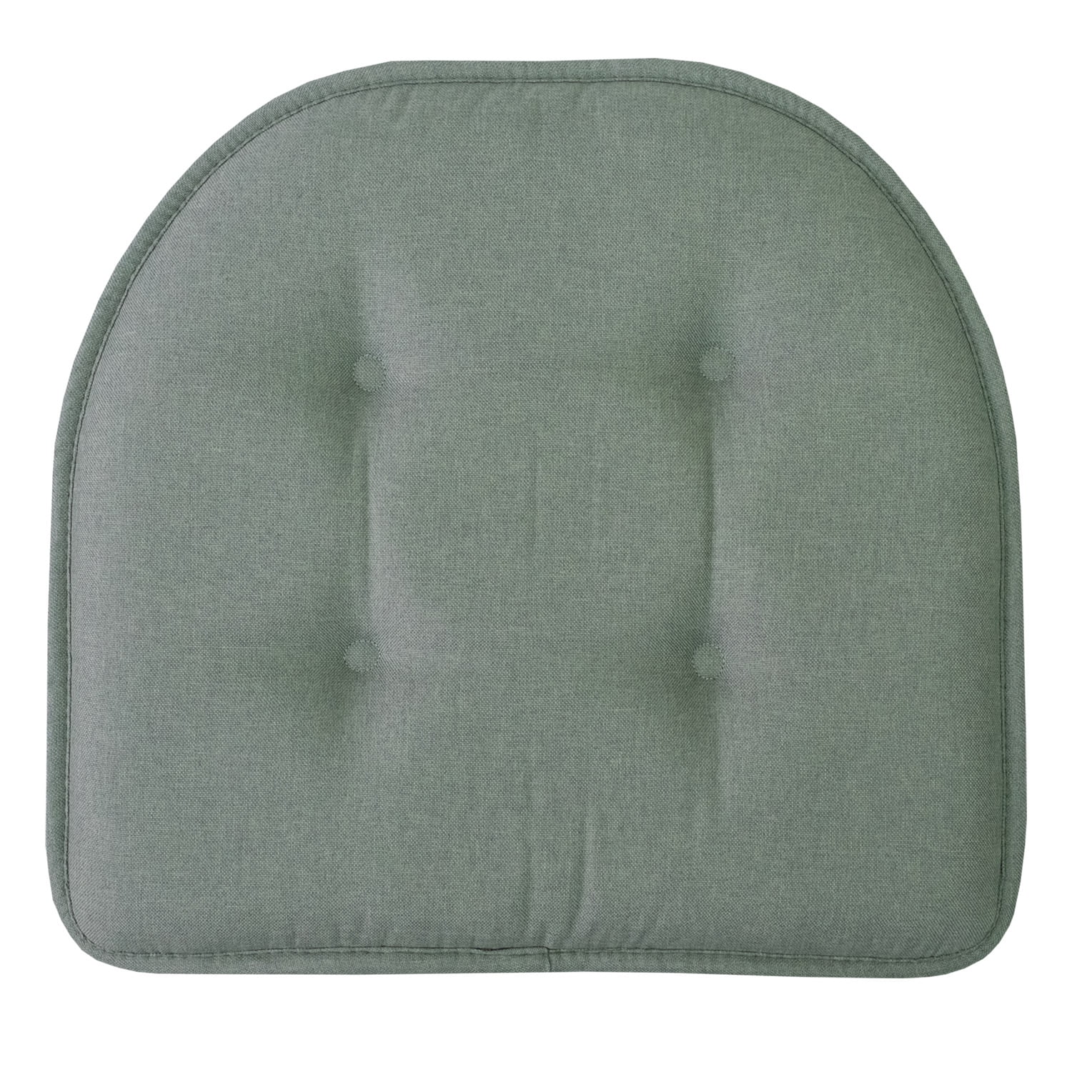 U-Shaped Memory Foam No Slip Back 17 x 16 Chair Pad Cushion 6 Pack