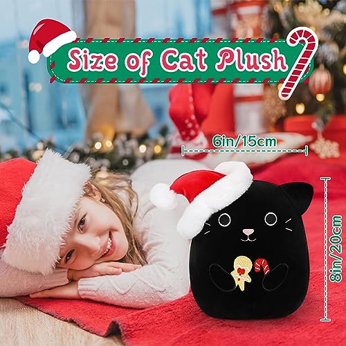 Christmas Reindeer Plush, 9-Inch Christmas Plush Christmas Reindeer Stuffed Animal Soft Stuffed Reindeer Plush Toy for Reindeers Lovers Room Decorations