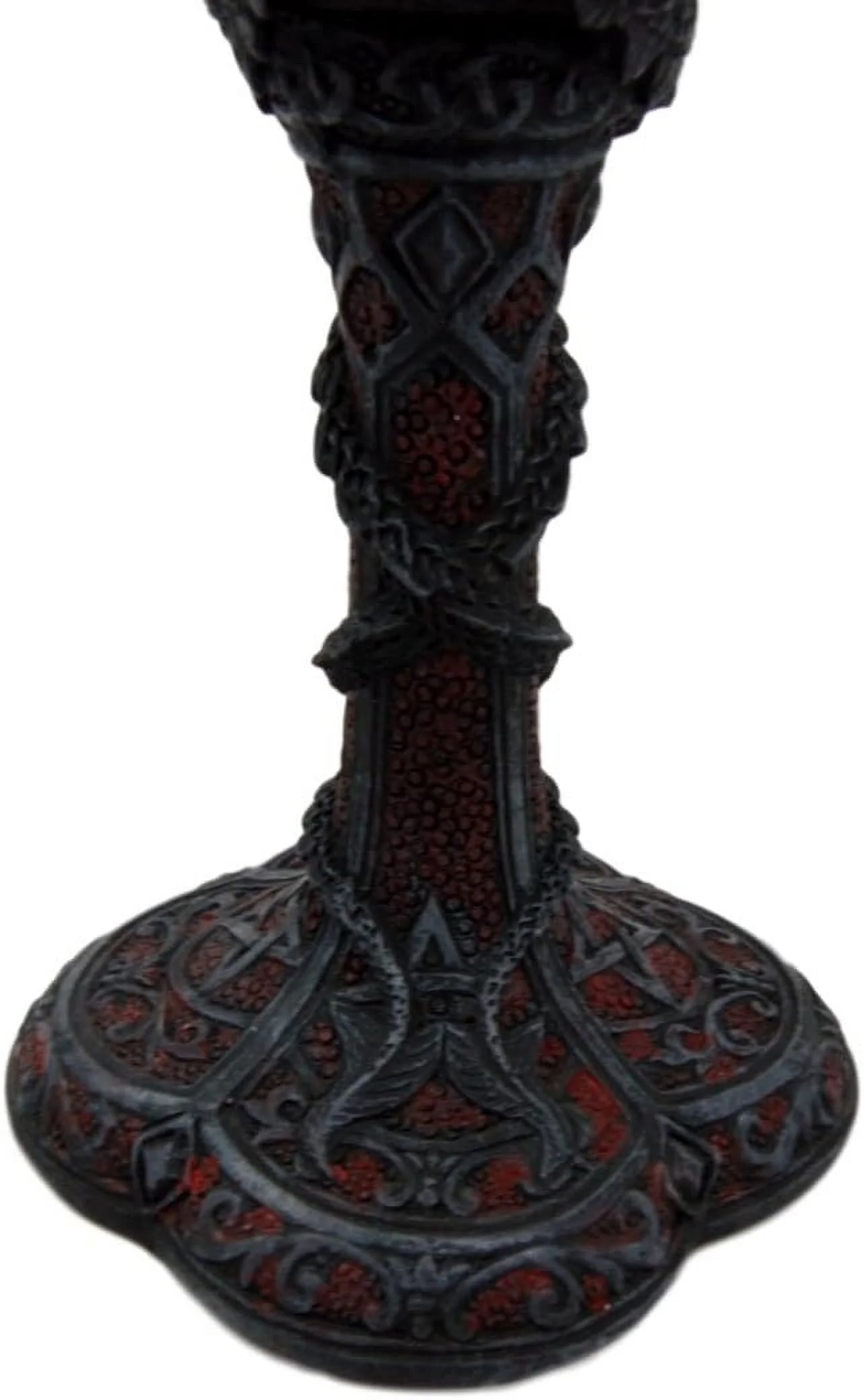 Celtic Valentines Dual Dragon Romantic Heart Vial Of Blood Wine Goblet 7