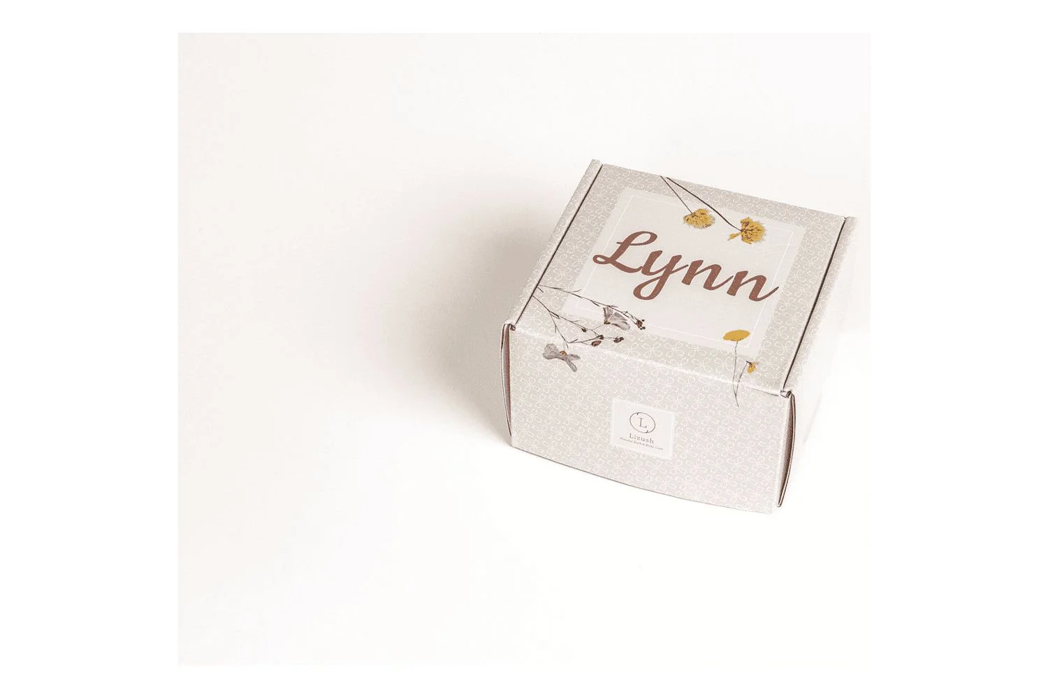 Lizush - Natural bath and body gift set, Thank you gift box