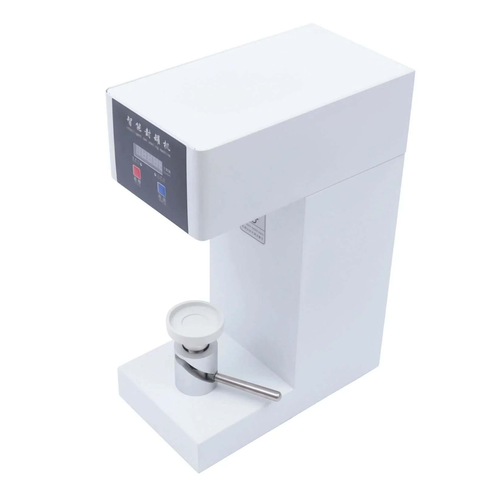 Oukaning Can Sealing Machine Can Seamer Semi Automatic Tin Can Sealer Machine 2.2inch Diameter Electric Can Seamer Machine 180W