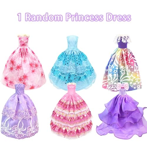 92Pcs Doll Clothes and Accessories with Doll Closet for 11.5 Inch Doll Fashion Design Kit Girl Dress Up Including Fashion Dress Outfits Tops and Pants Shoes Hangers Bags Necklaces Girls Toy Gifts