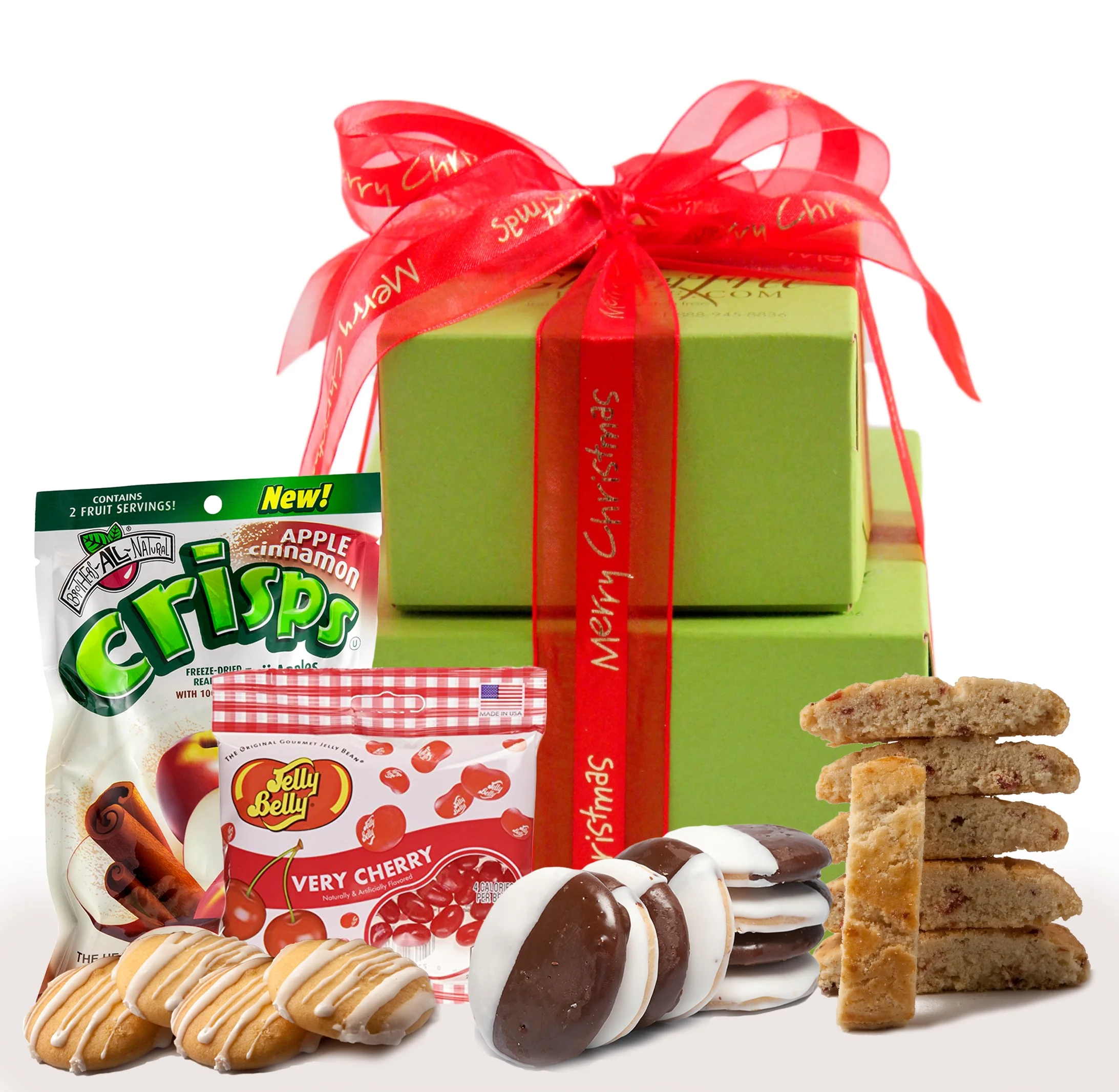 Gluten Free Palace Merry Christmas! Gluten Free Small Gift Tower, 1.5 Lb.