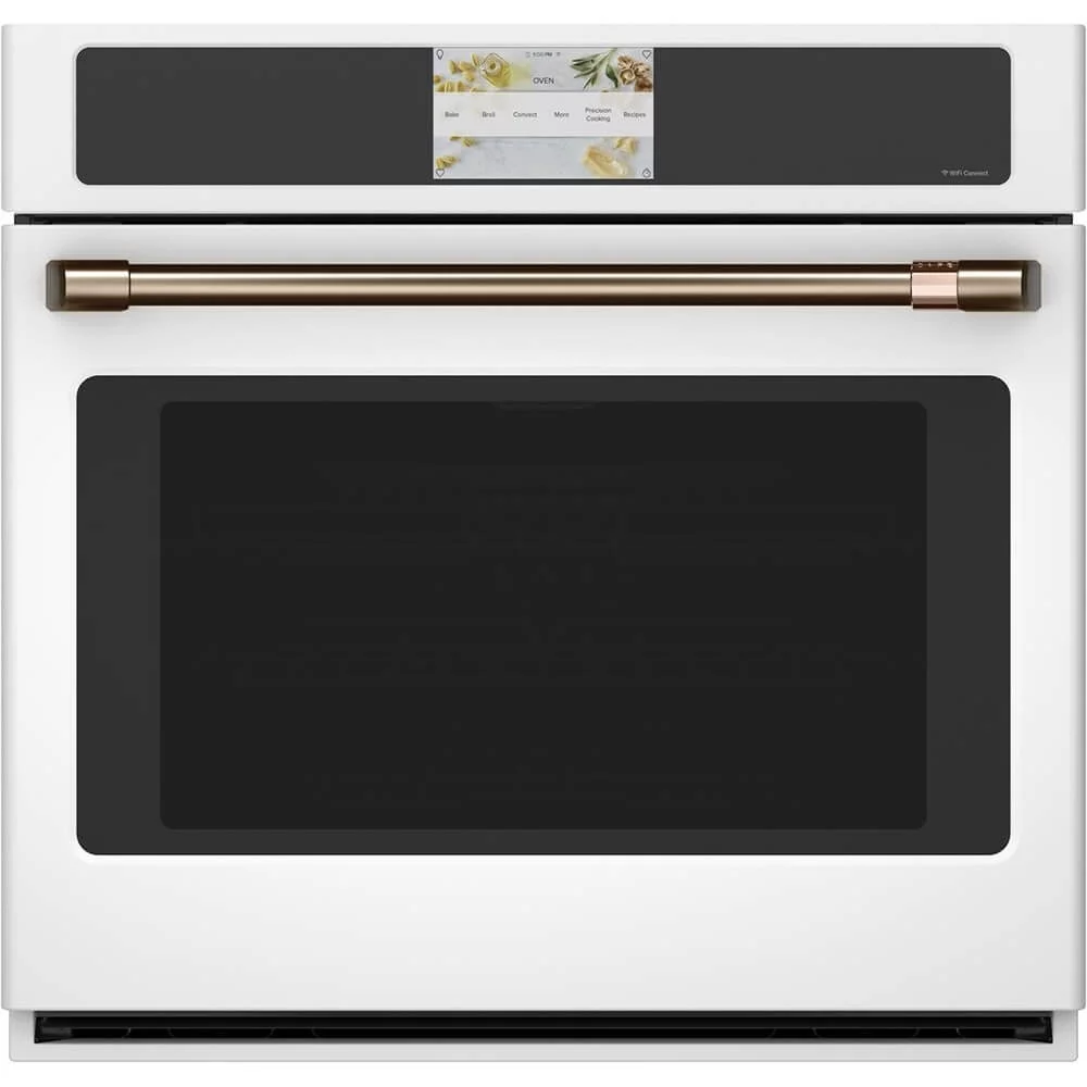 Café CTS90DP4NW2 30 inch Matte White Smart Built-In Convection Single Wall Oven