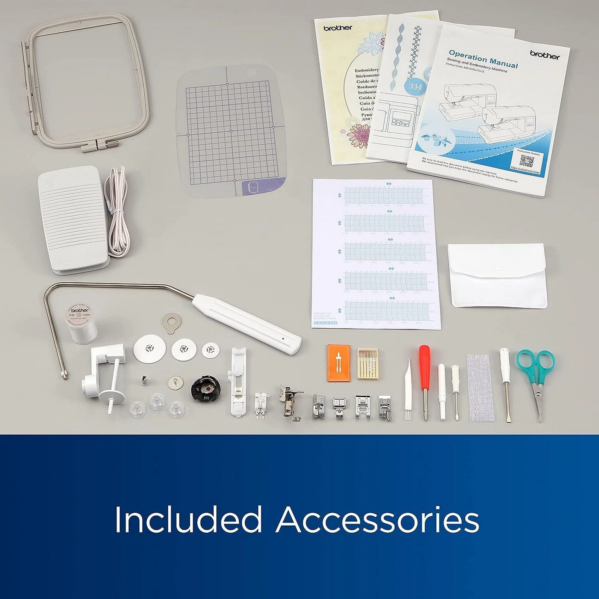 Brother SE2000 Embroidery & Sewing Machine w/ Deluxe $1749 Sewing & Embroidery Bundle