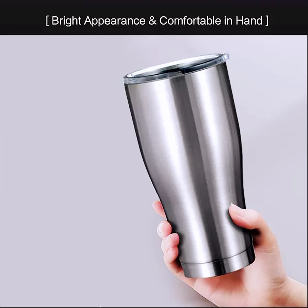 Case of 25pack 30oz Insulated Tumbler With Lids and Straws, Double Wall Vacuum